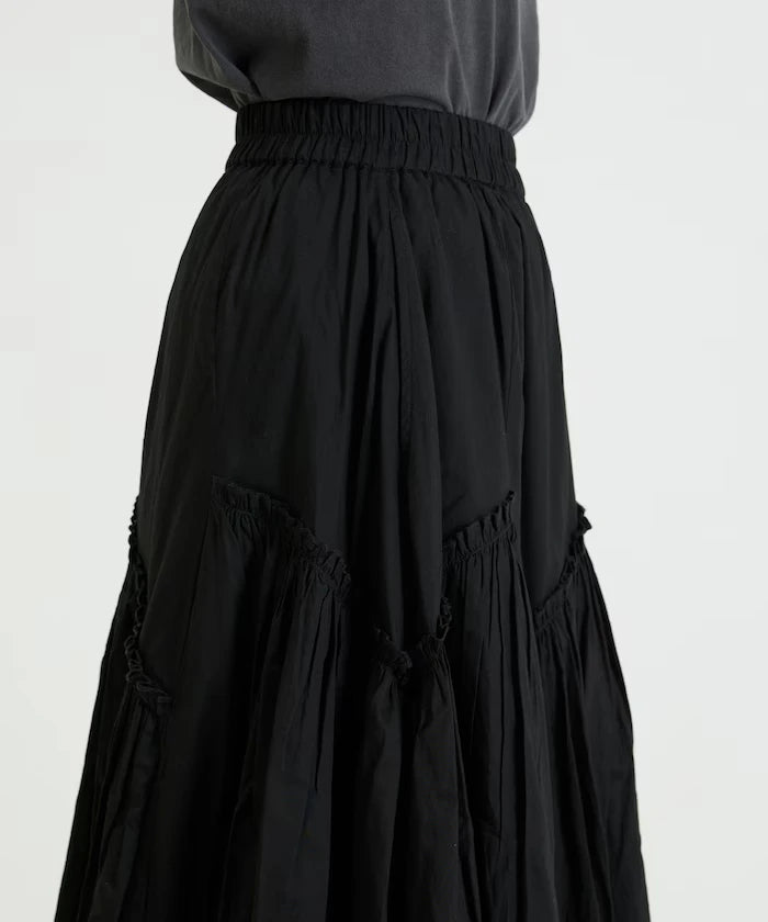 India Frill Maxi Gathered Skirt