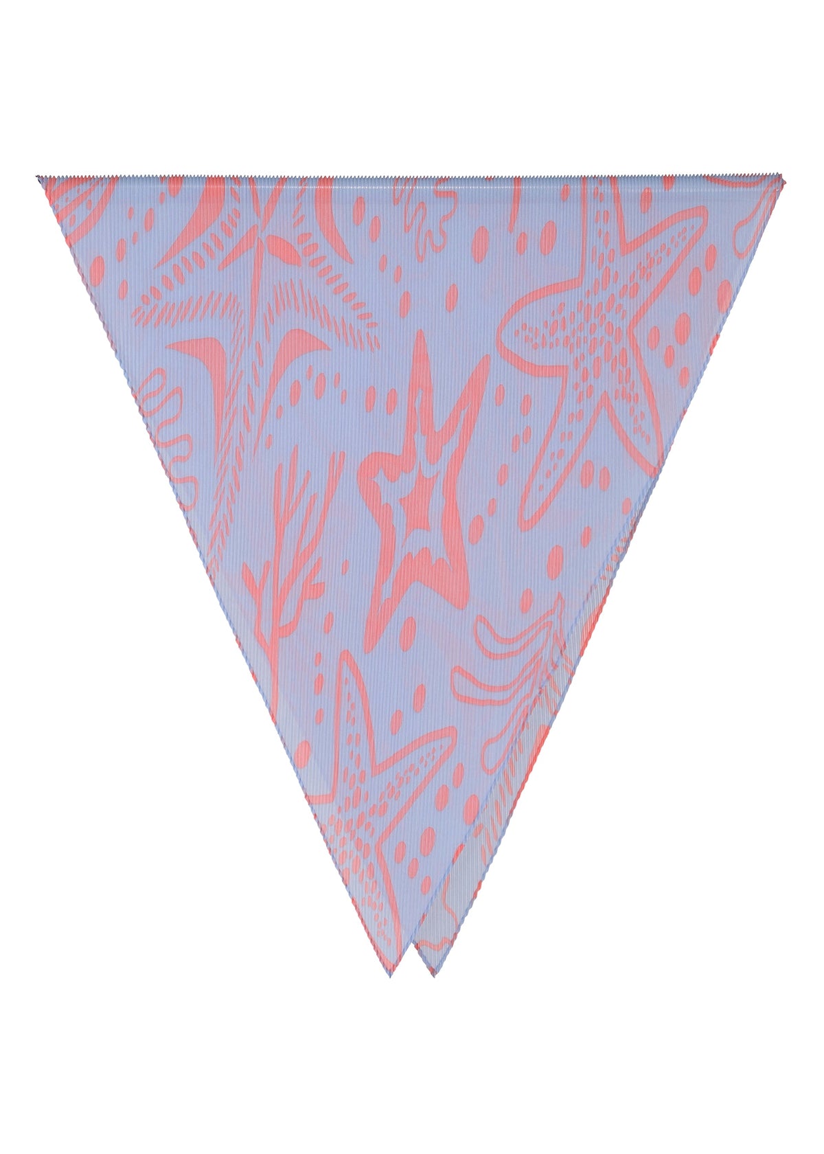 Starfish Pleats Stole