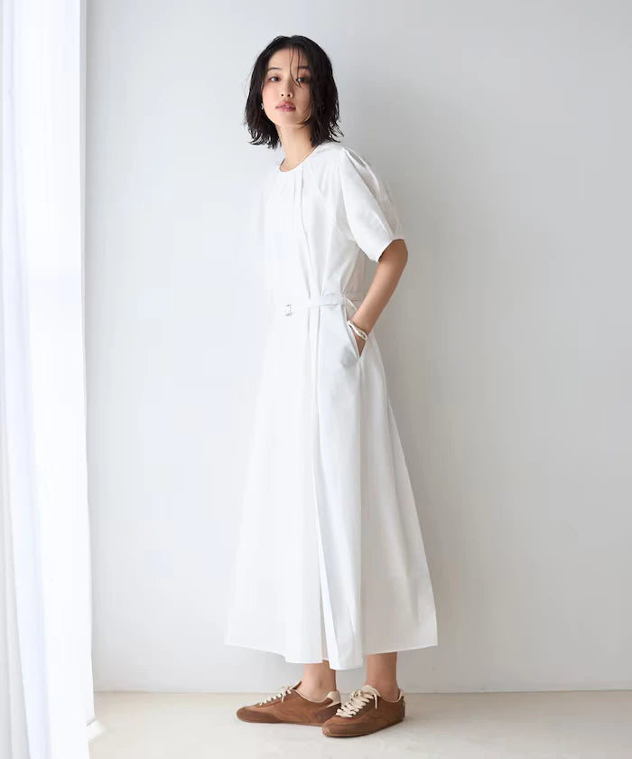 Balloon Sleeve 2WAY Dress / 5 Minute Sleeve