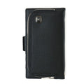 SHRINK LEATHER MOBILE MULTI CASE sizeL/BLACK