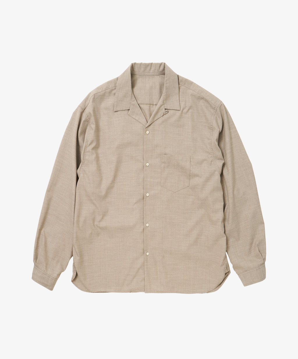 re-engineered overshirt gray