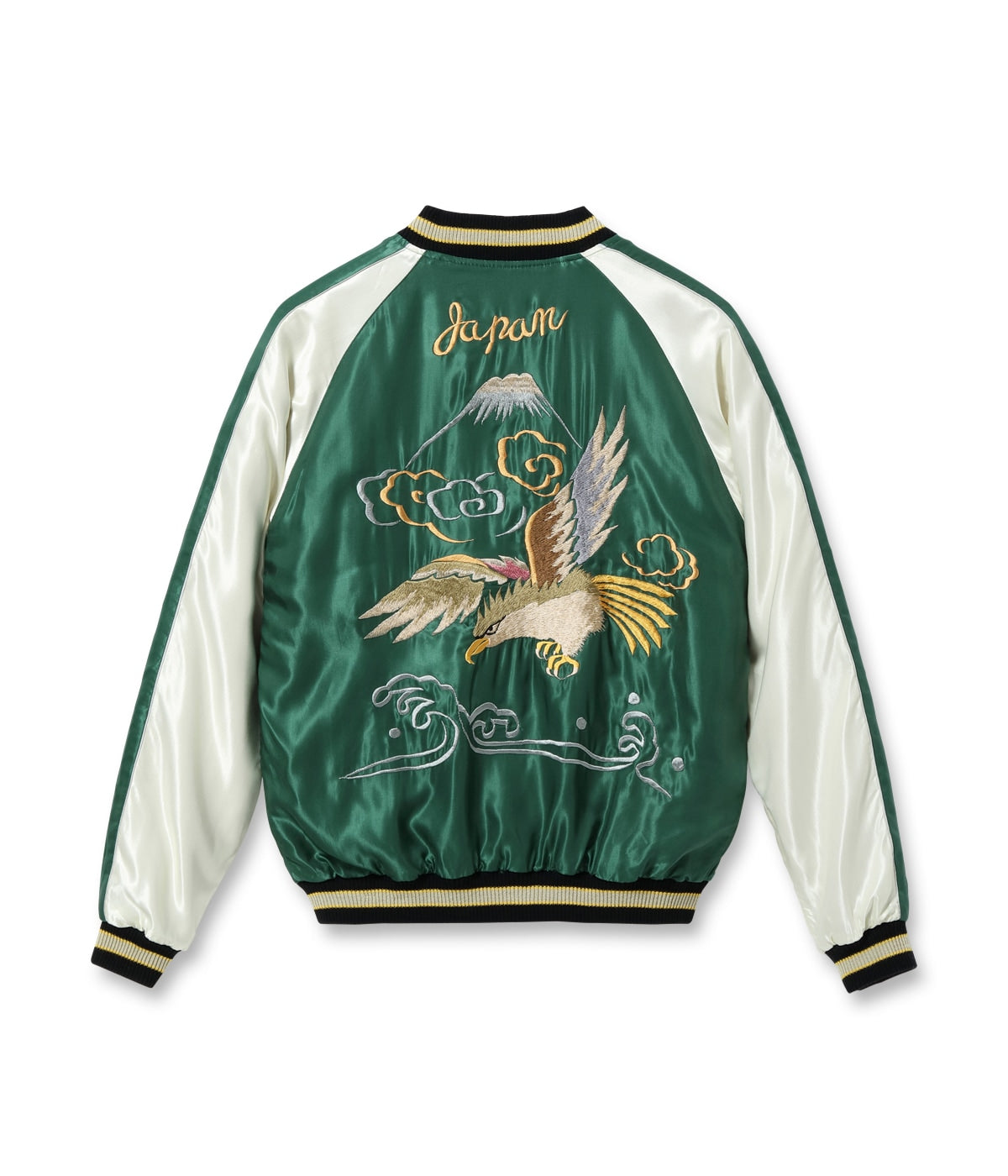 Mid 1950s Style Acetate Souvenir Jacket “DRAGON & TIGER” × “EAGLE”