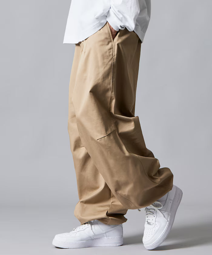 Wide Silhouette Military Circus Pants Snow Pants [Limited Edition]