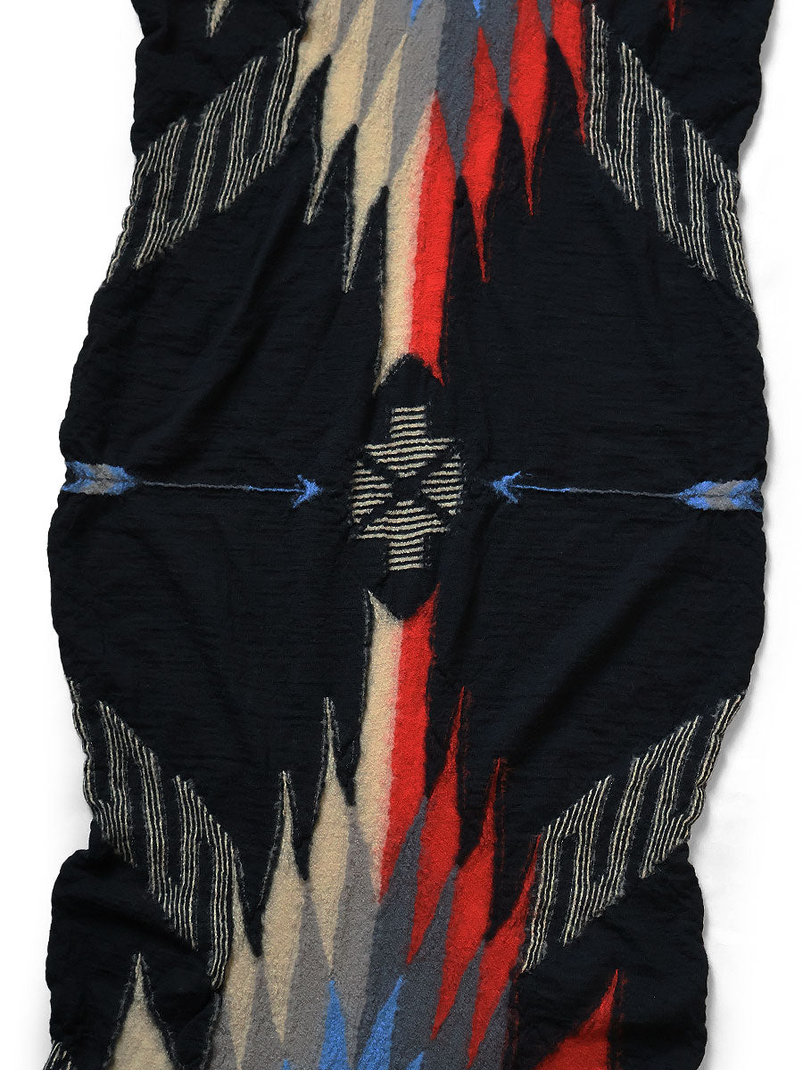 Shrunk Wool Ortega Blanket Muffler