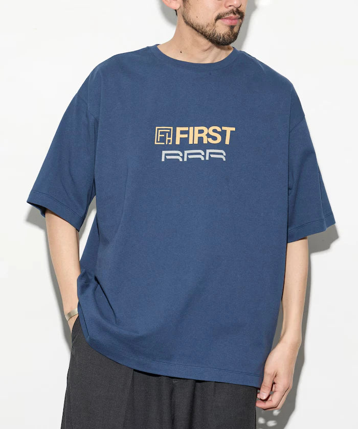 6 oz Front Logo Print Crew Neck T-Shirt / Print T-Shirt PRINT RRR