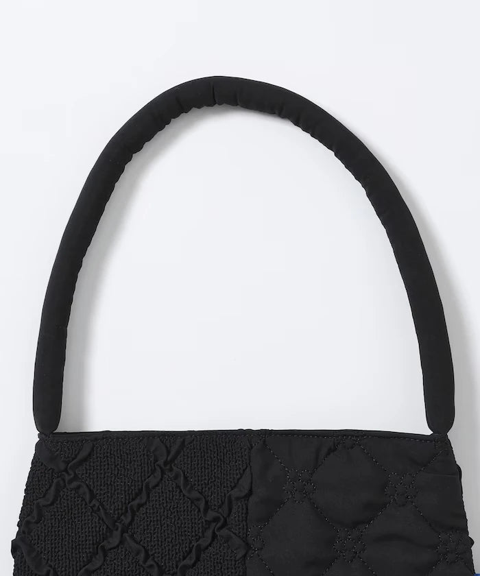Flower Quilt Patchwork One Handle Bag