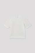TC LATTICE SHORT SLEEVE TOP