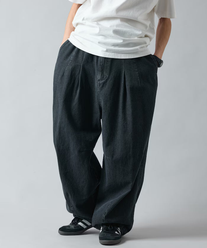 Wide Silhouette Military Circus Pants Snow Pants [Limited Edition]