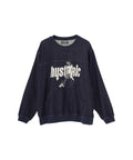 UP DOWN GIRL Denim Pullover