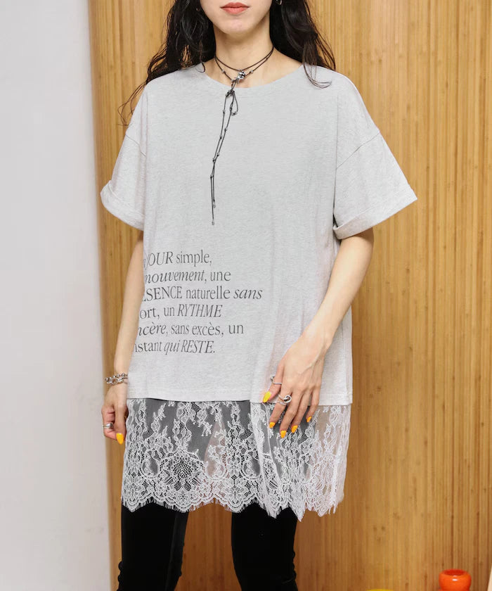 Lacedocking Print T-Shirt 【Limited Edition】