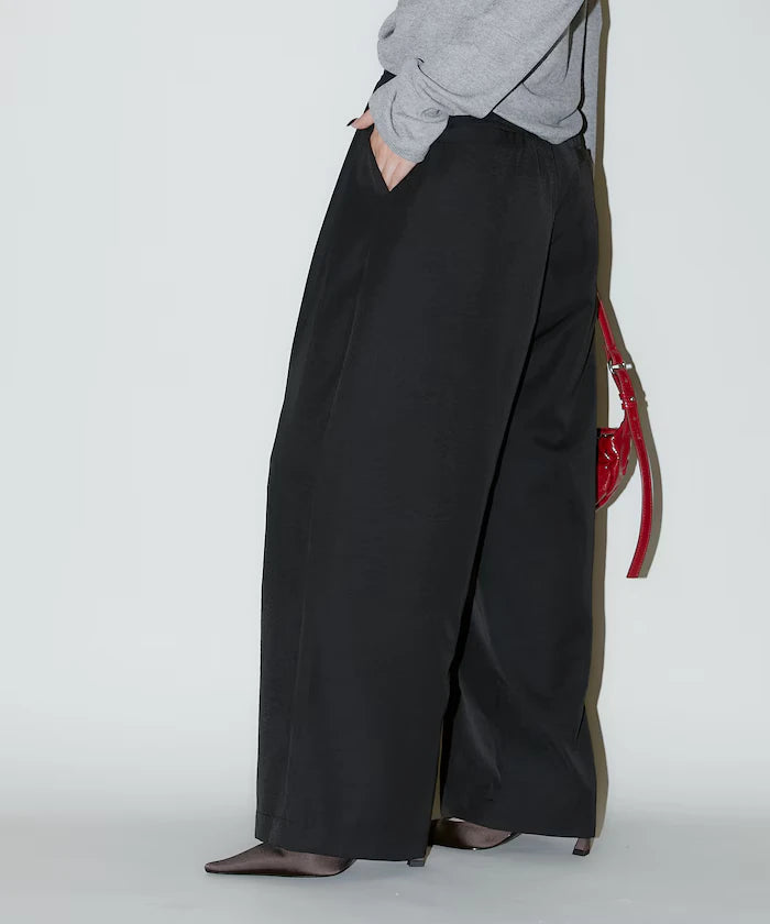 Color Tuck Slacks Pants Limited Release