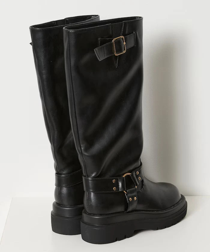 Long Engineer Boots