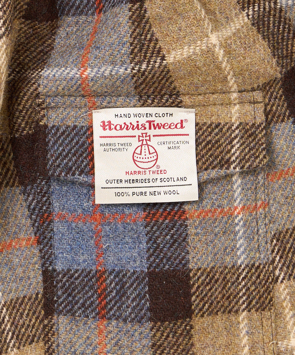hakama pants plaid harris tweed