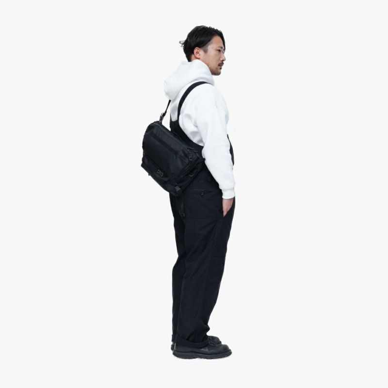 CORDURA DOBBY 305D MESSENGER BAG/BLACK