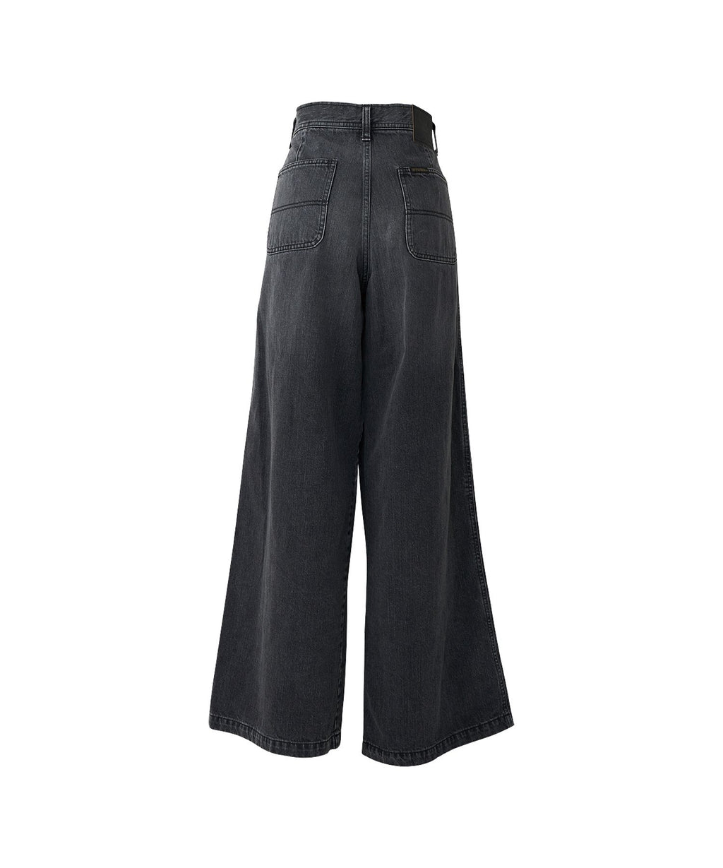 Denim Wide Pants