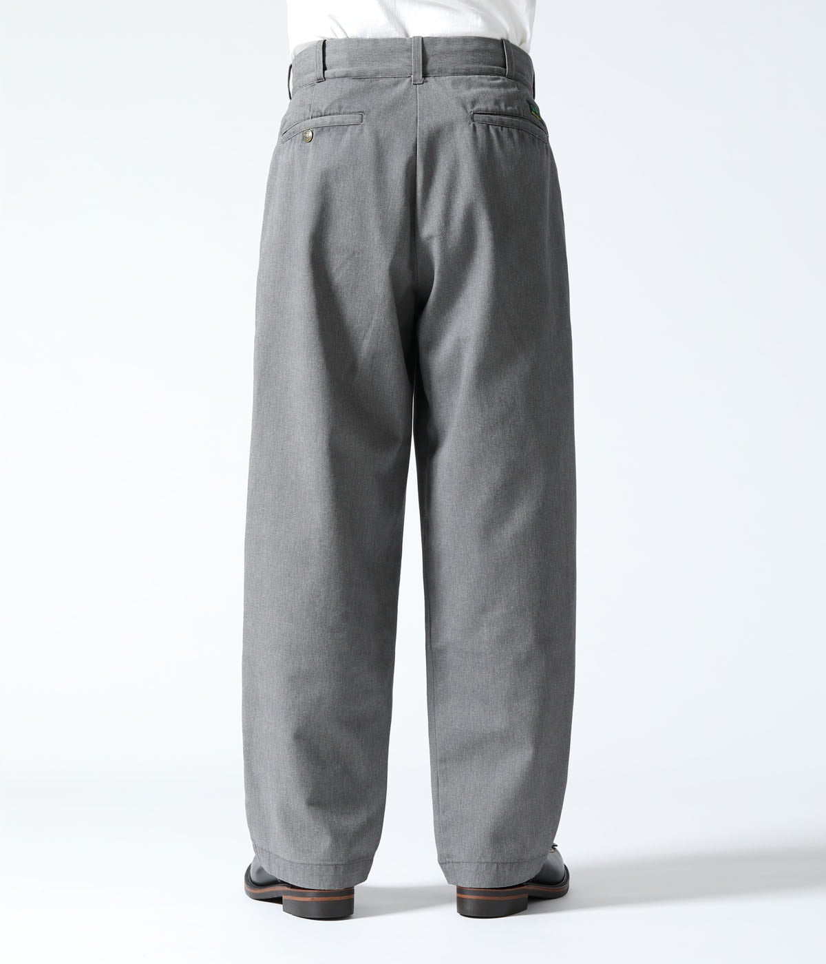 TUF-NUT T/C WIDE WORK TROUSERS AGING MODEL