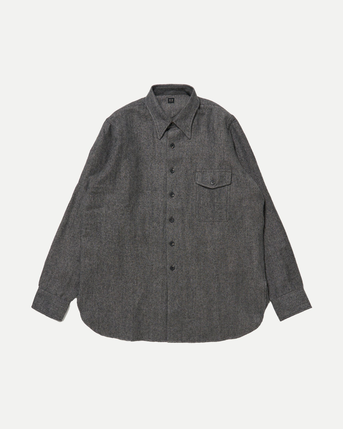 LOT.116 LONG-POINT COLLAR SPORTS SHIRTS