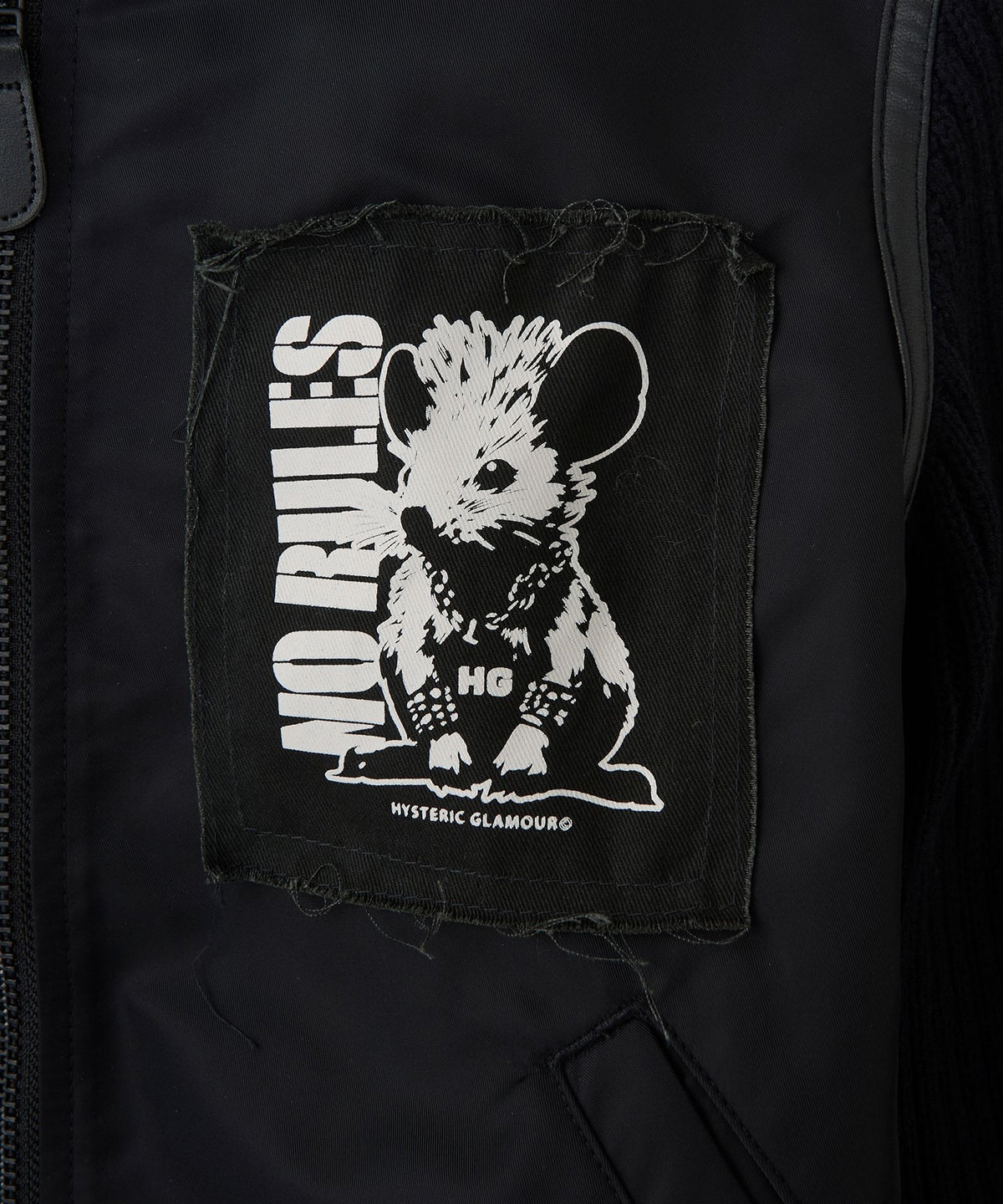 KILLER KITTEN Knit Remake MA-1 Jacket