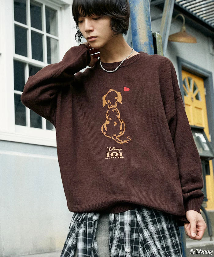 Special Order 101 DALMETIANS HEART KNIT