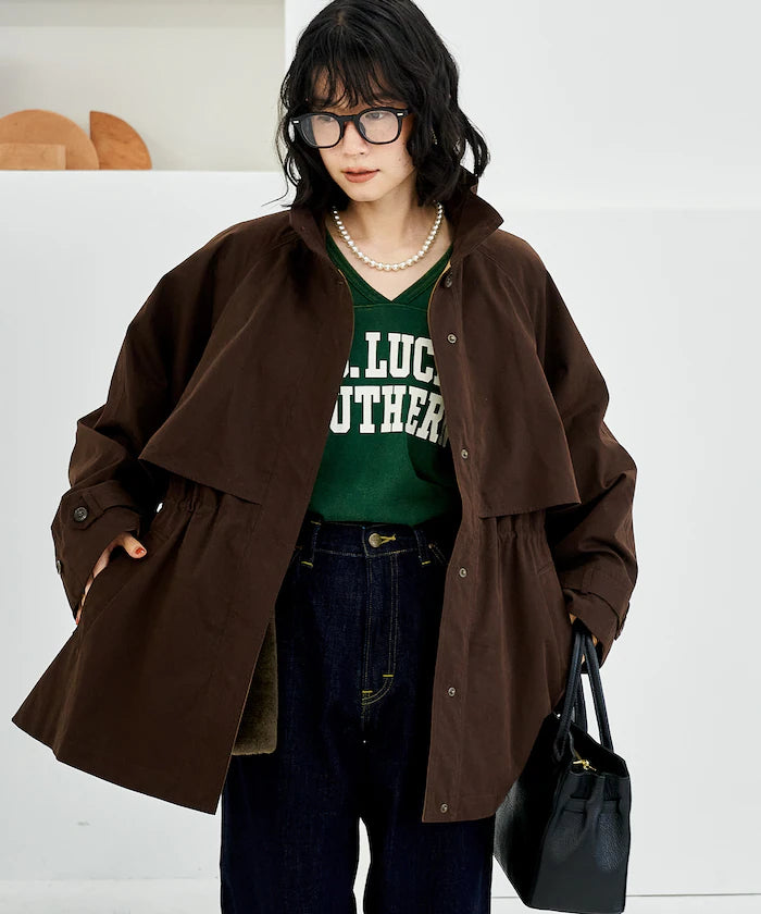 Multiway Boa Vest Coat