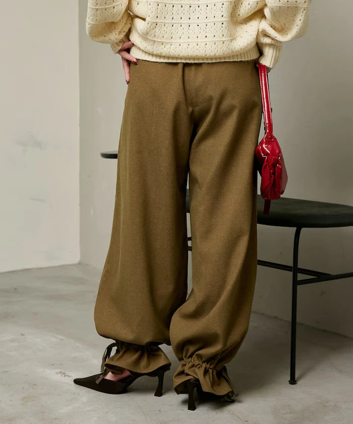 Tapered Ribbon Easy Pants Limited Edition