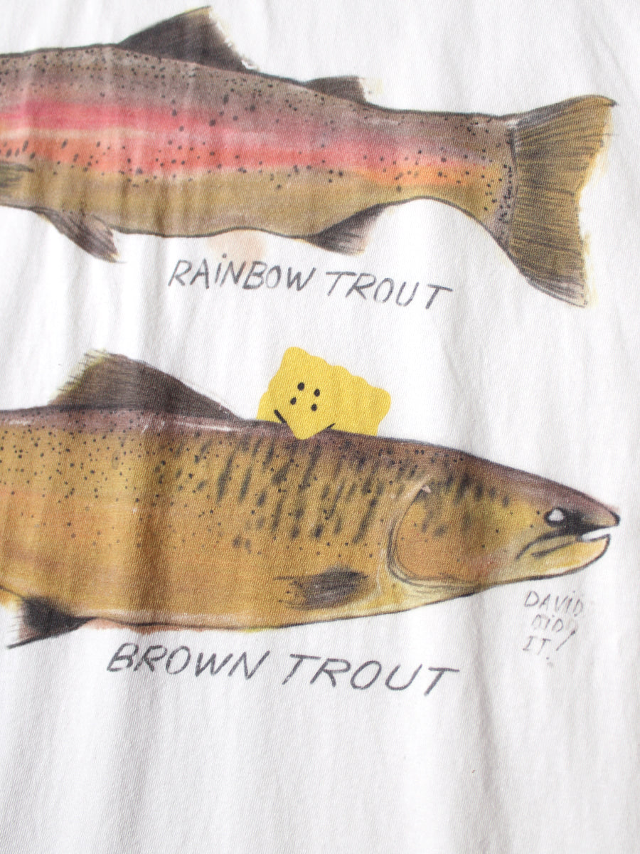 20/-Tencel Crew T (Trout 2 pcs PECKISH RAINBOW Ypt)