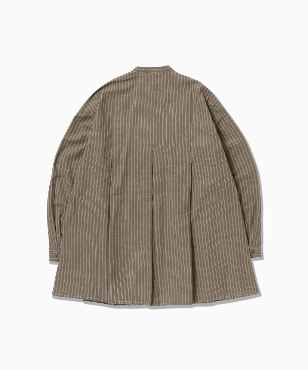 C/W stripe long shirt (W)