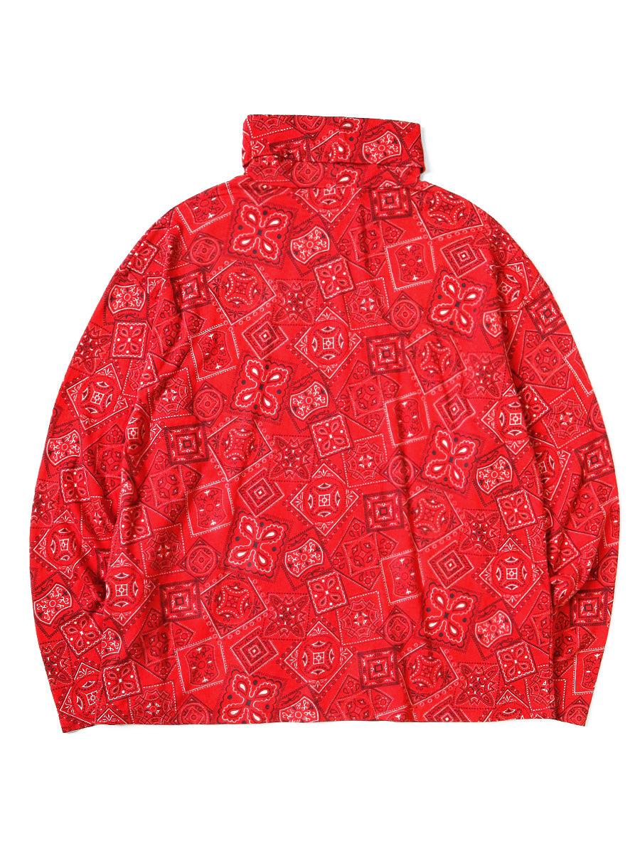 20/-Tenjiku COOKIE Bandana pt High Neck Long T