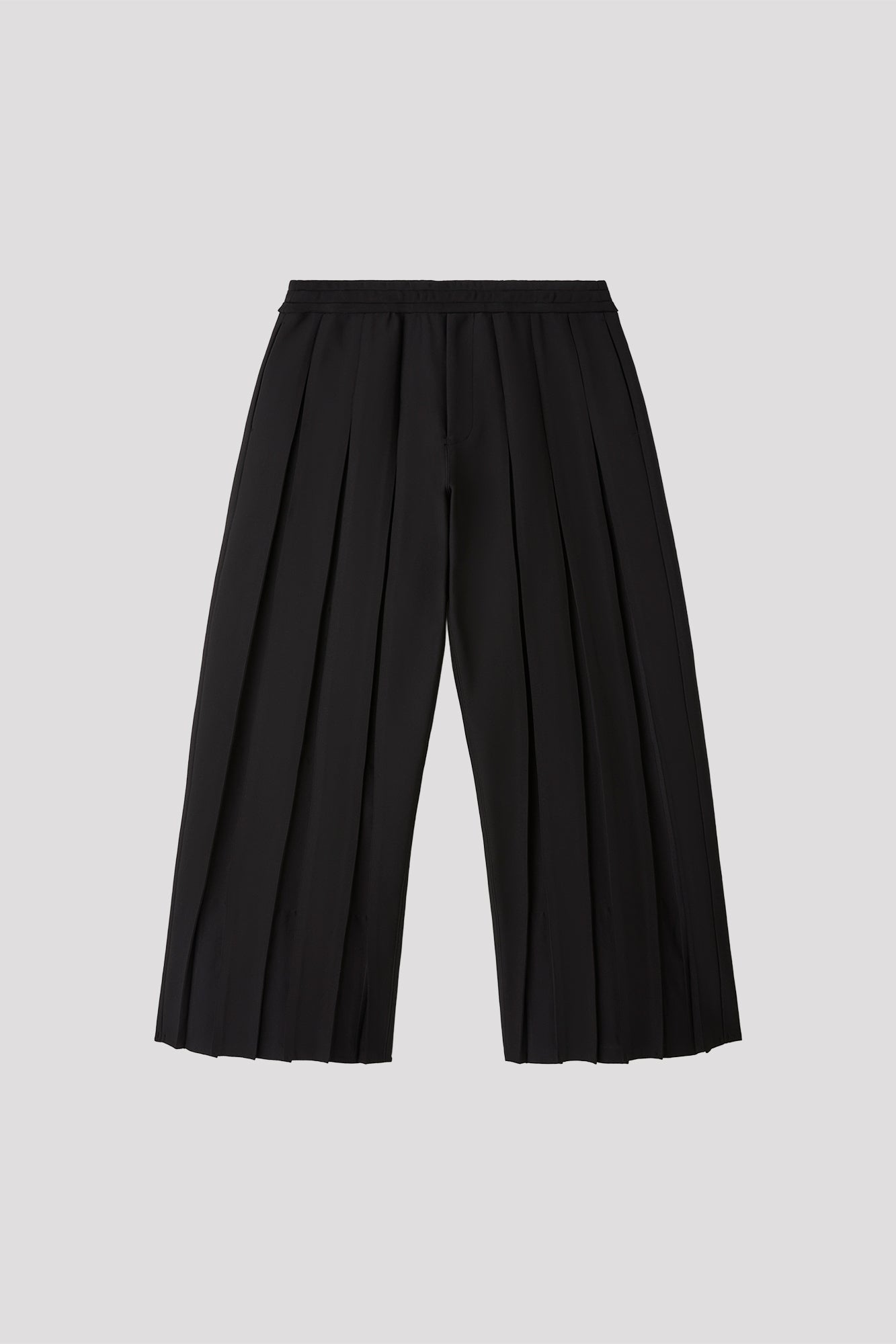 WEDGED SEMI WIDE PANTS