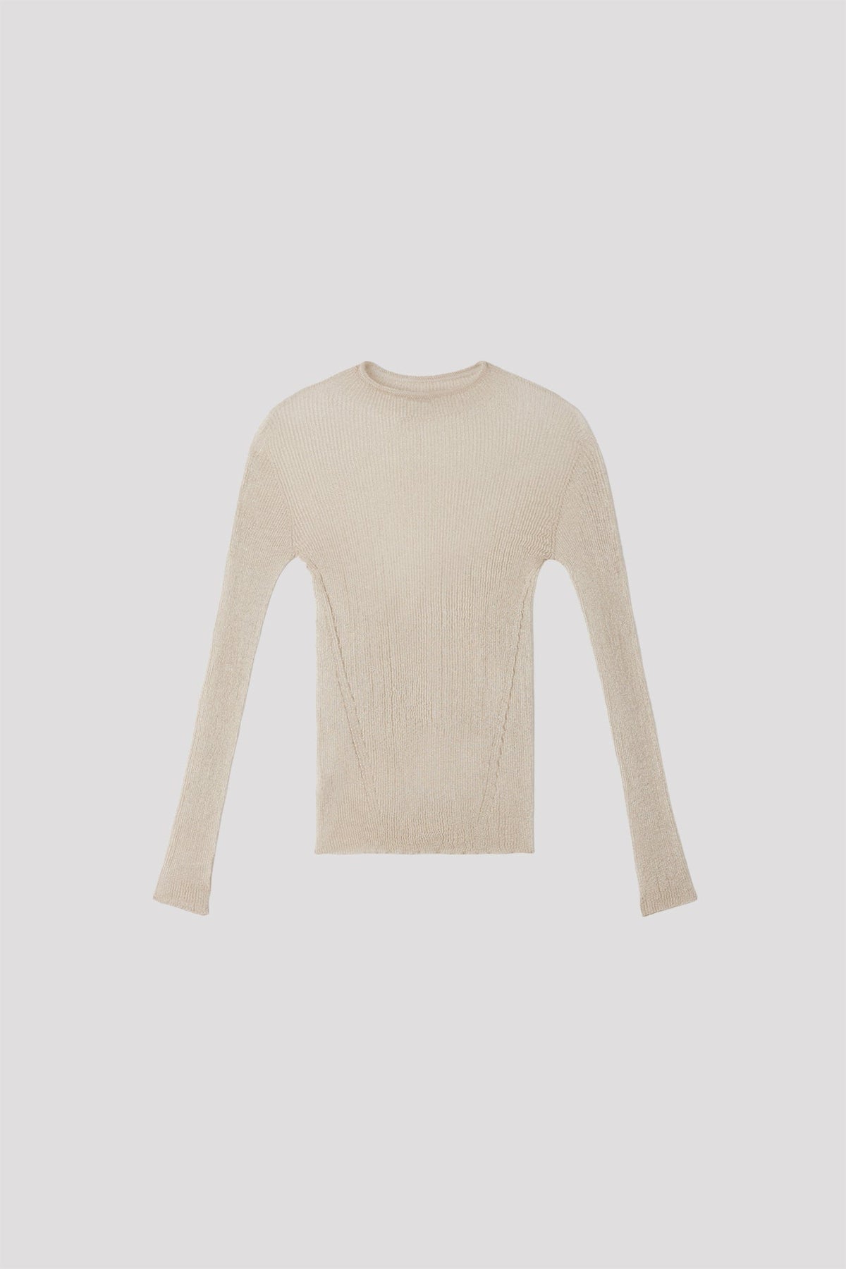 PORTRAIT METAL LONG SLEEVE TOP
