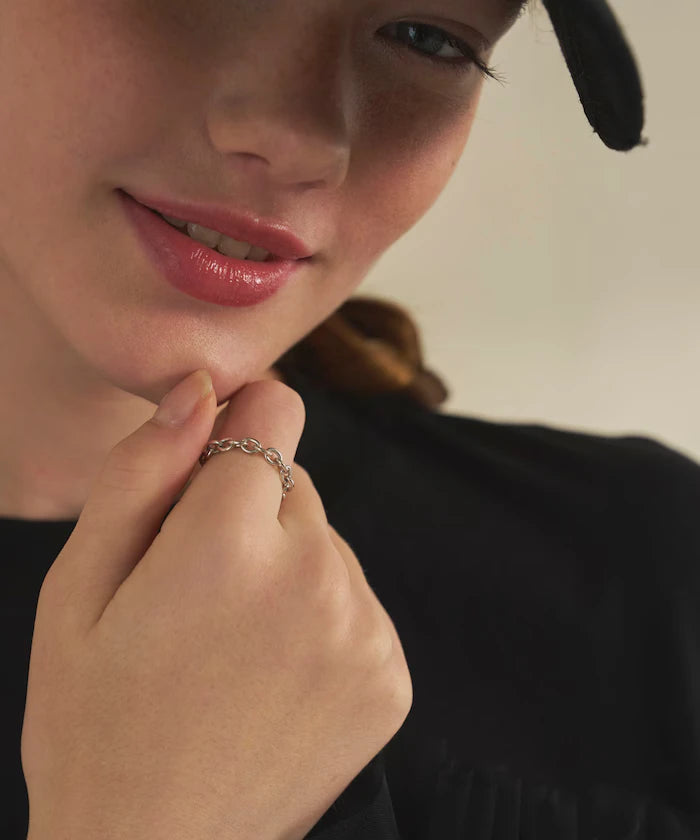 Silver925 Chain Ring / Unisex
