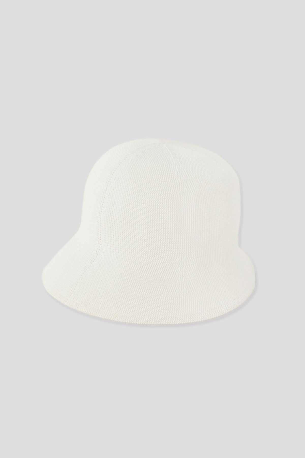 MESH KNIT ASYMMETRIC HAT