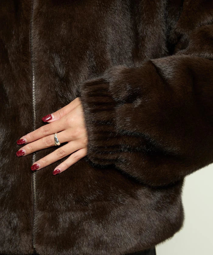 Short Length Fake Fur Blouson Limited Release