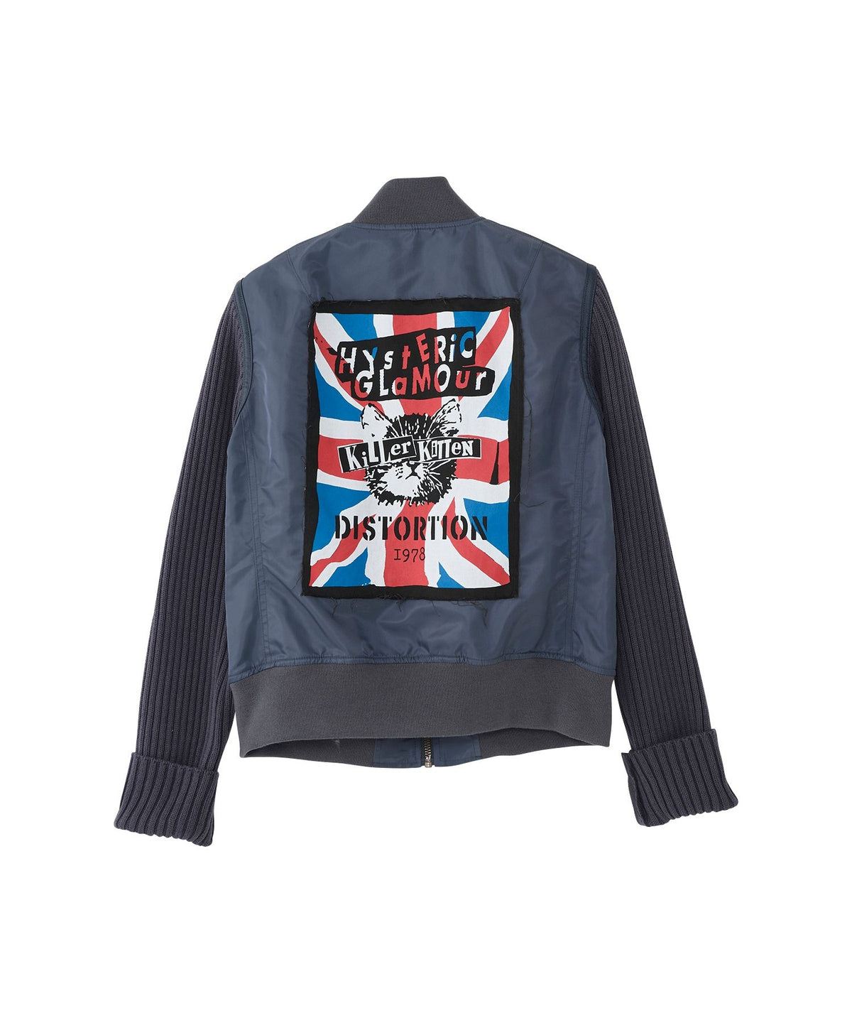 KILLER KITTEN Knit Remake MA-1 Jacket