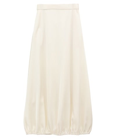 SATIN BALLOON SKIRT