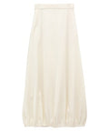 SATIN BALLOON SKIRT