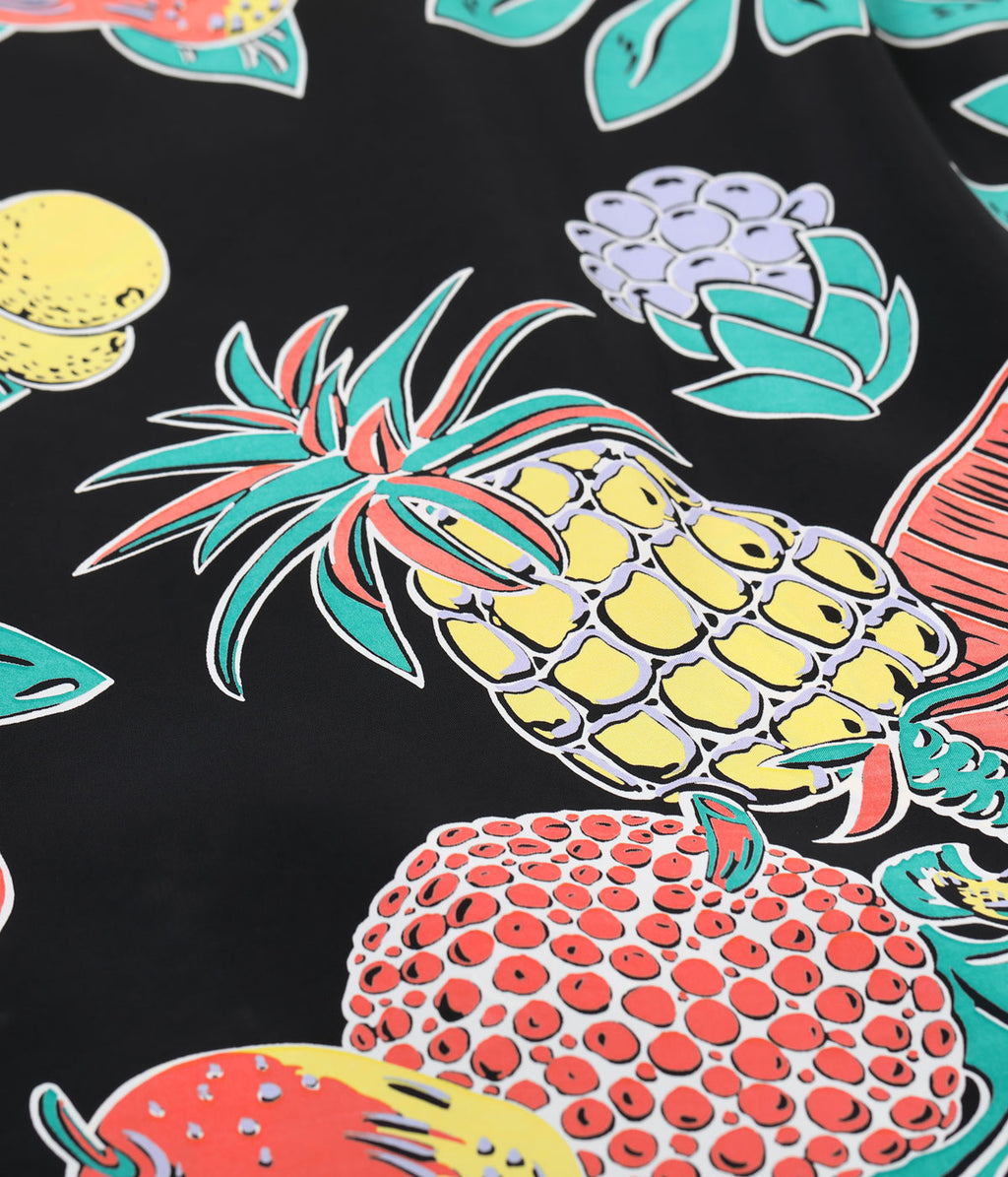 RAYON HAWAIIAN SHIRT “TROPICAL FRUITS”