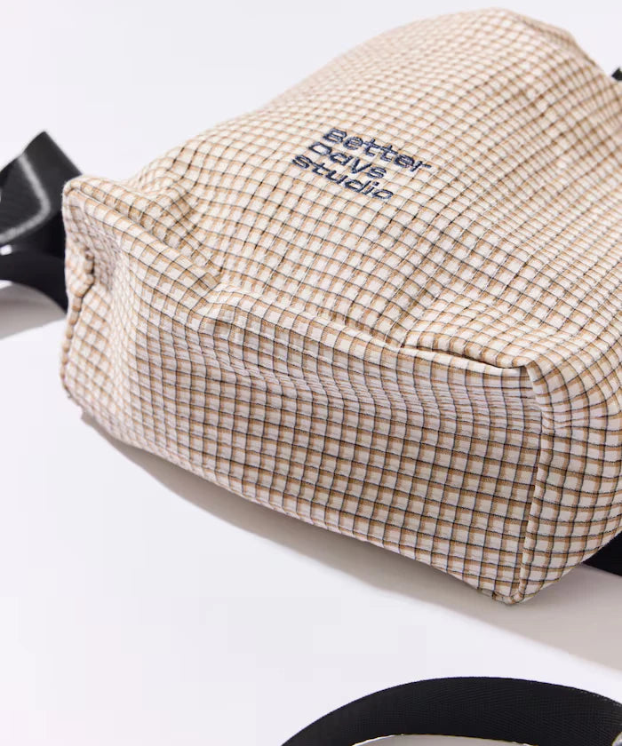 BetterDays Studio × FREAK'S STORE Packable Check Mini Bag