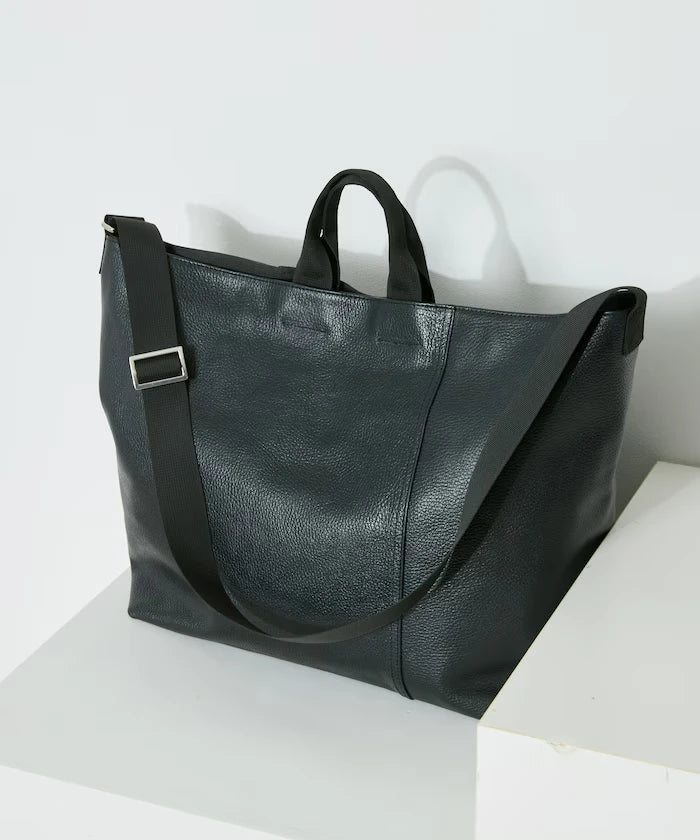 2WAY Leather Messenger Bag