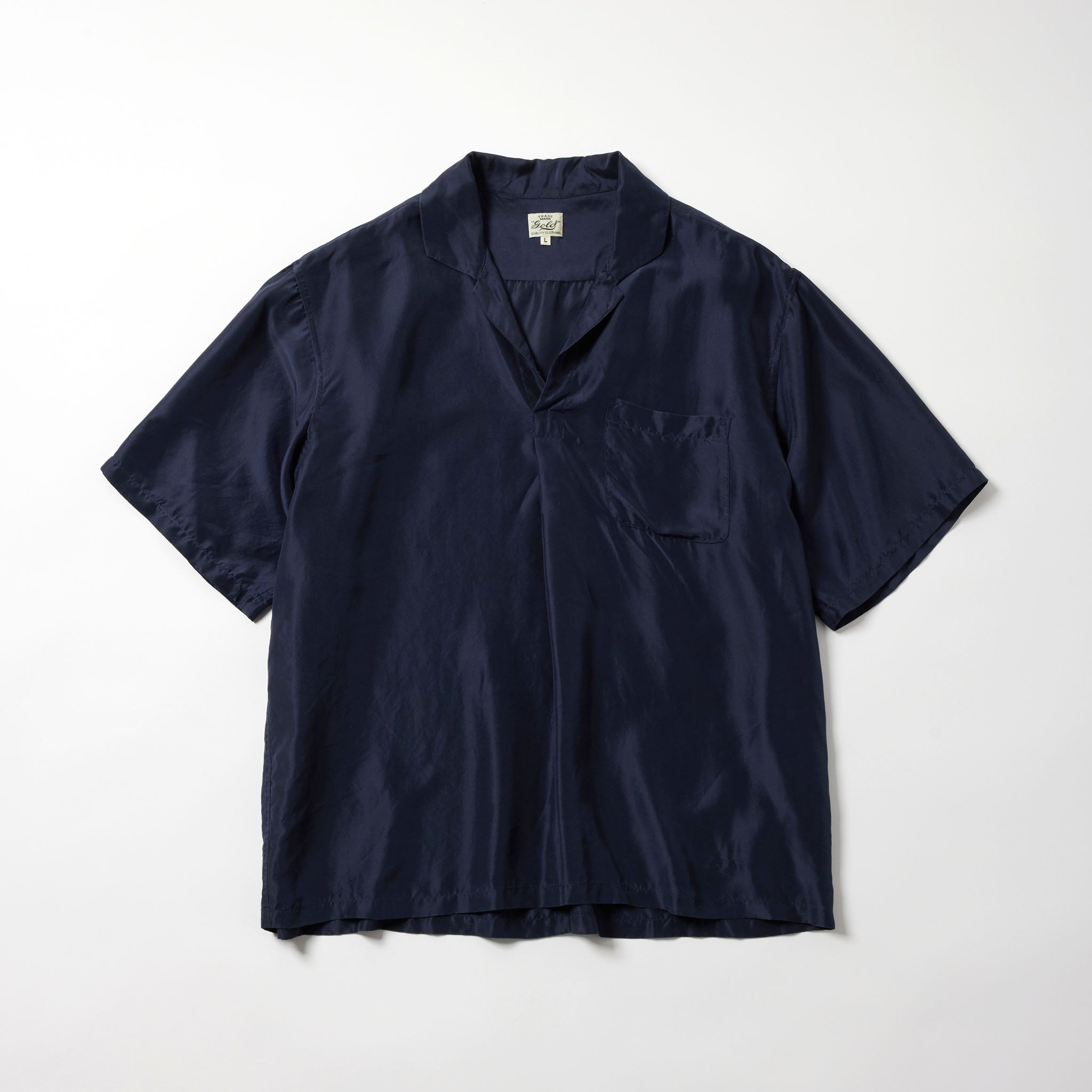 GL39439 / SILK FILAMENT SKIPPER SHIRT