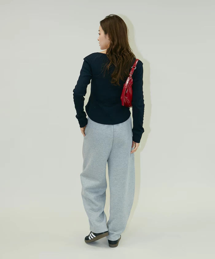Brushed Back Sweat Curve Pants Limited Edition