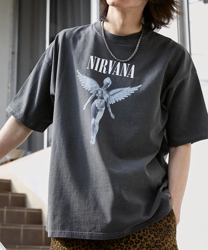 NIRVANA IN UTERO Band T-shirt Limited Edition