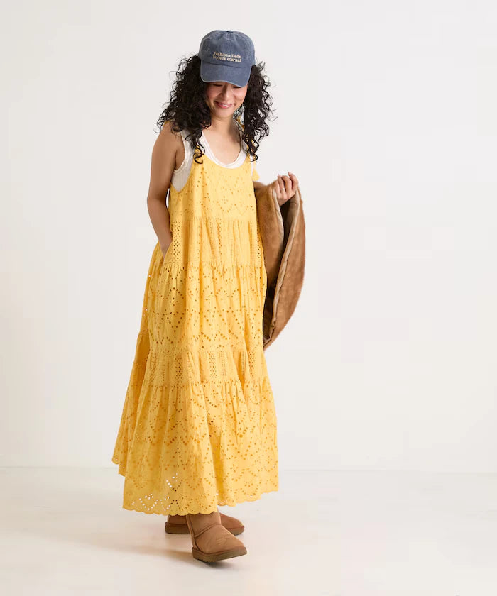 India Shifraretiard Shoulder Ribbon Camisole Dress