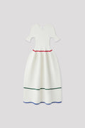 POTTERY SHORT SLEEVE DRESS