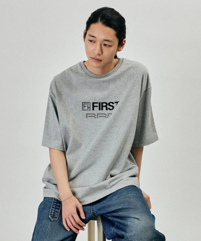 6 oz Front Logo Print Crew Neck T-Shirt / Print T-Shirt PRINT RRR