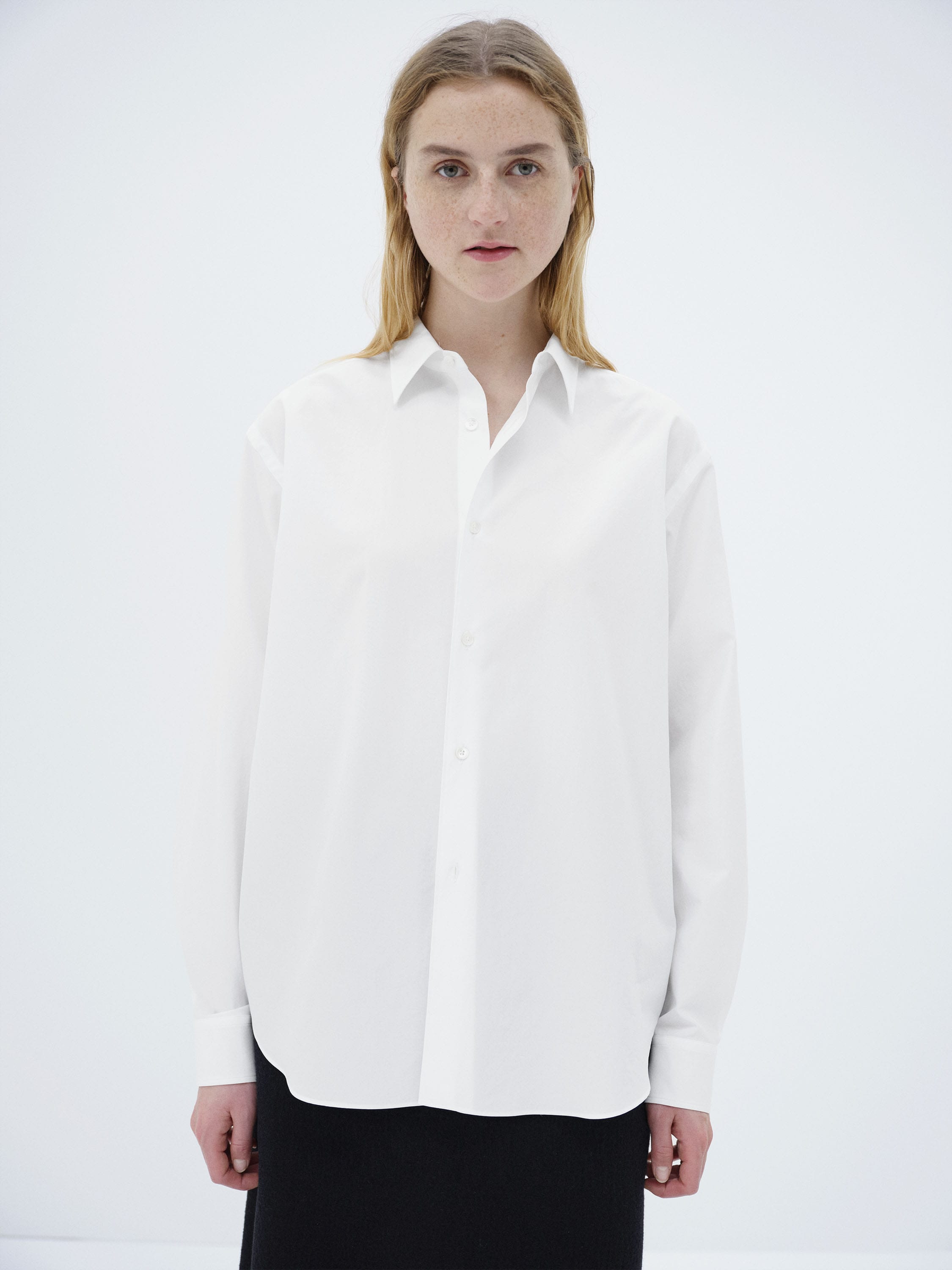 WASHED FINX TWILL SHIRT