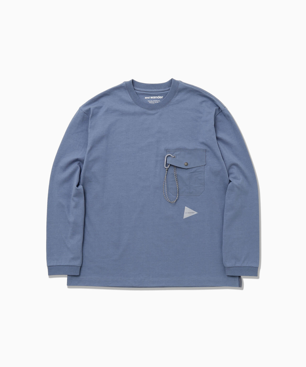 heavy cotton pocket LS T