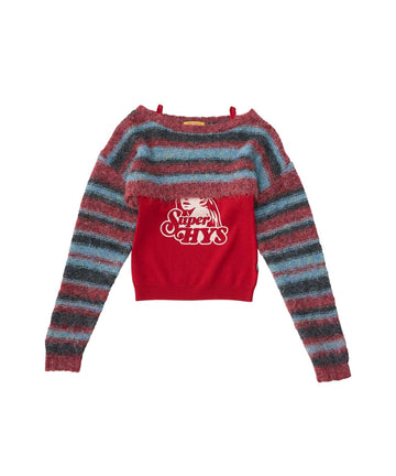 SUPER HYS Ensemble Pullover & Camisole