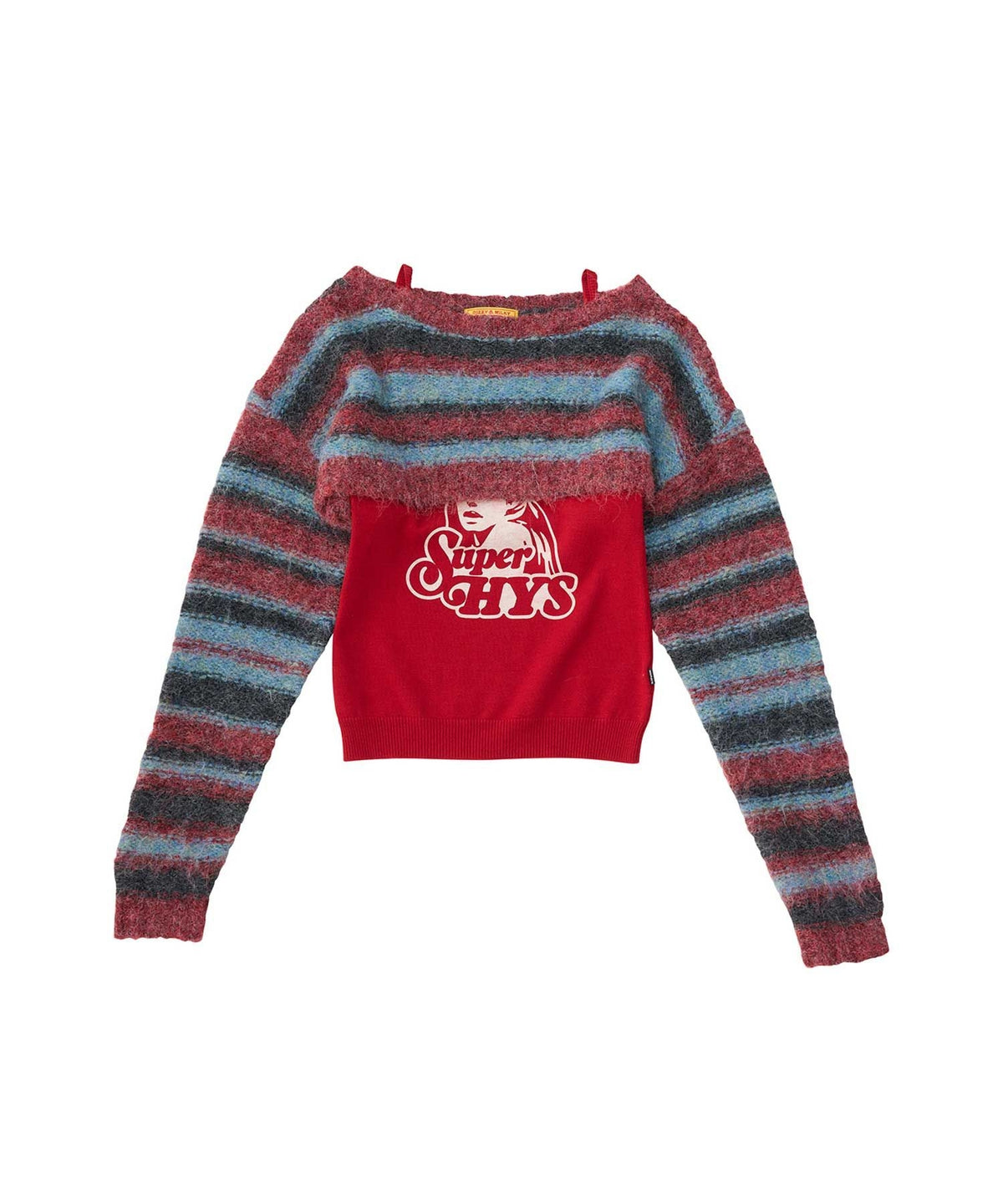 SUPER HYS Ensemble Pullover & Camisole