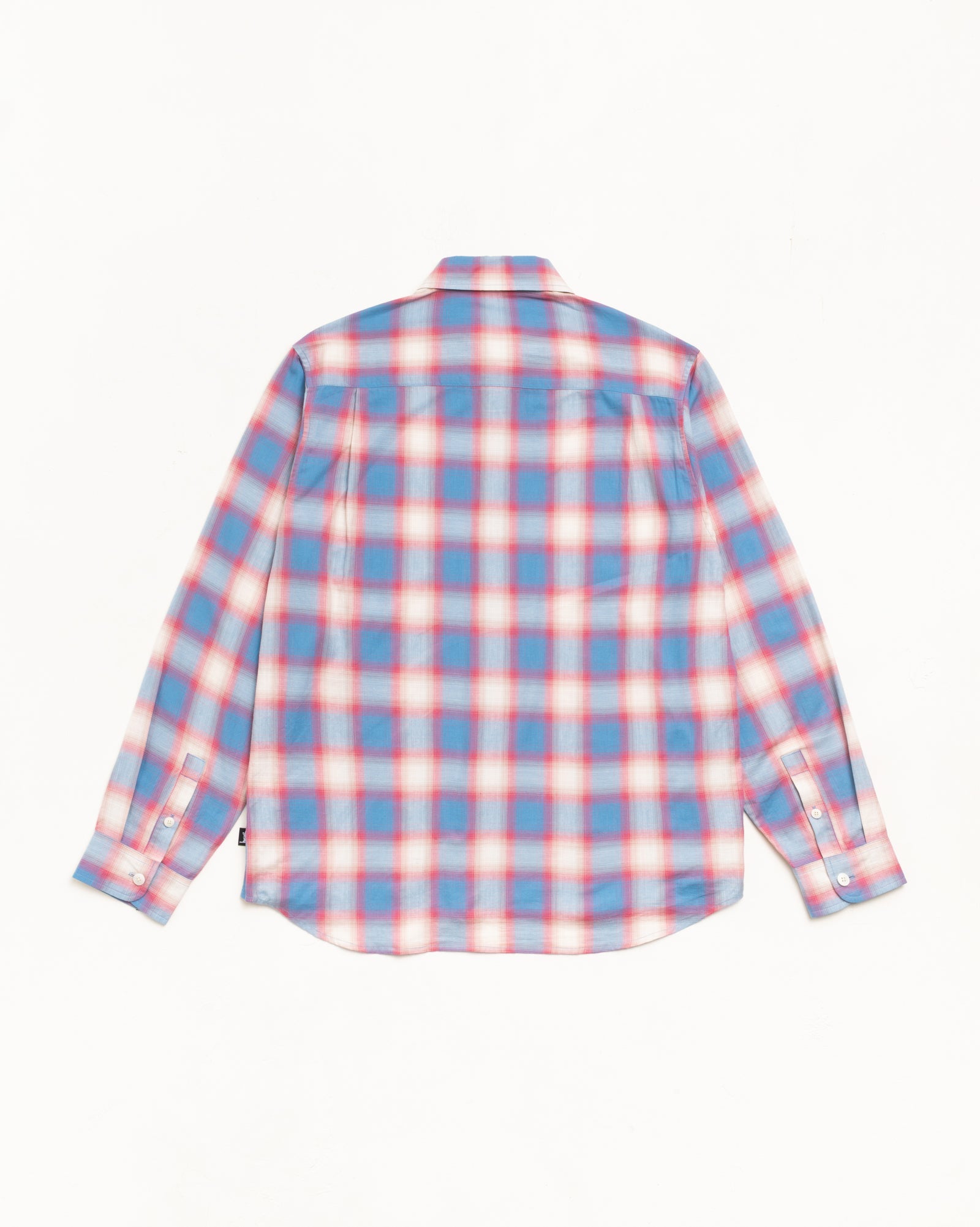 BEACH OMBRE PLAID SHIRT